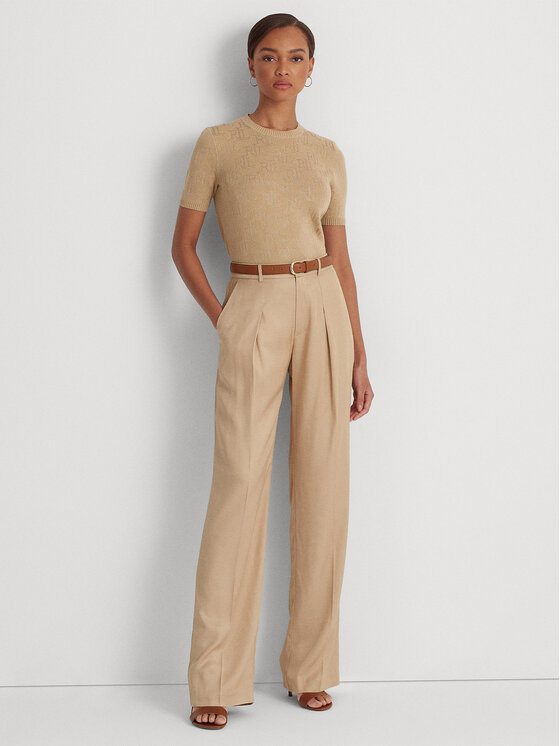LAUREN RALPH LAUREN Lauren Ralph Lauren Pulover 200909156001 Bež Regular Fit