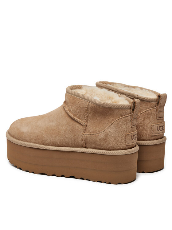 UGG W Classic Ultra Mini Platform Sand 1135092-SAN – SNKRS