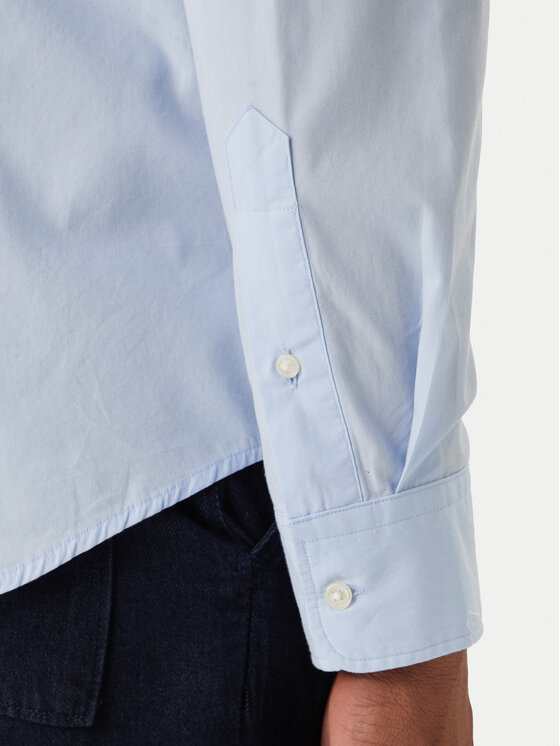 Tommy Hilfiger Tommy Hilfiger Риза MW0MW40460 Светлосиньо Slim Fit