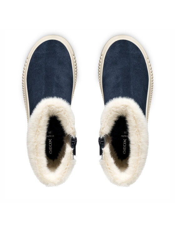 Geox Geox Cizme J Laquinny Wpf J56NFB 00022 C4021 D Bleumarin