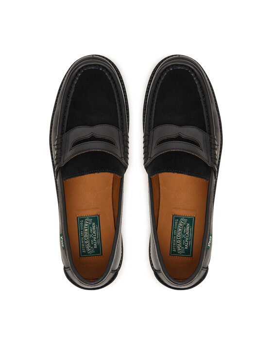 Polo Ralph Lauren Polo Ralph Lauren Mocassini Jett Penny 803P15858001 Nero