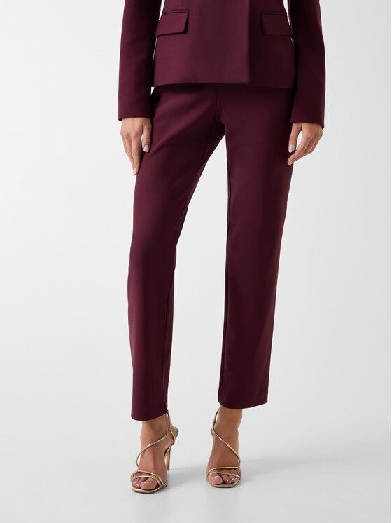 Marciano Guess Marciano Guess Spodnie materiałowe 180529 Bordowy Slim Fit