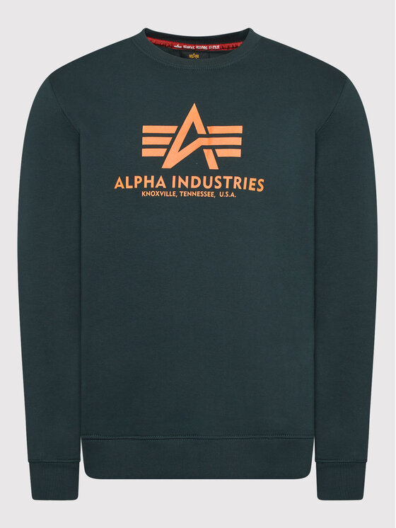 Alpha Industries Alpha Industries Суитшърт Basic 178302 Тъмносин Regular Fit