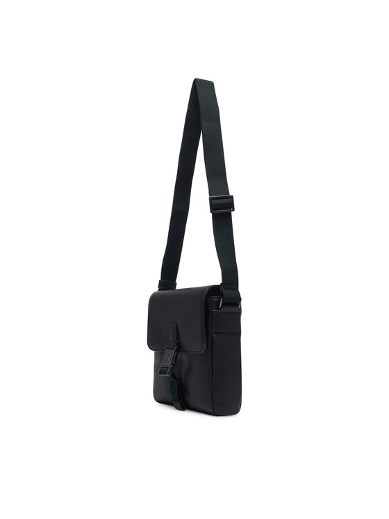 Calvin Klein Calvin Klein Umhängetasche Emblem Hw Flap Reporter LV04D3506G Schwarz