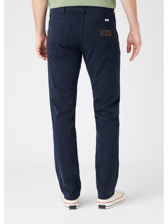 Wrangler Wrangler Pantaloni di tessuto GREENSBORO Blu Straight Fit