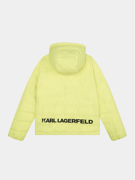 Karl Lagerfeld Kids Karl Lagerfeld Kids Demisezoninė striukė Z26105 M Geltona Regular Fit