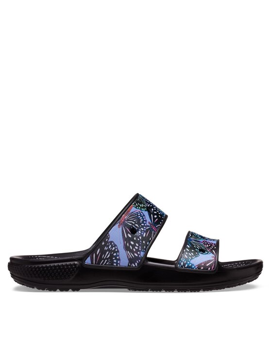 Crocs Crocs Klapki Classic Butterfly Sandal 208246 Czarny
