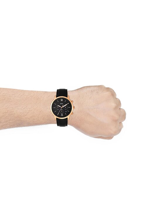 Fossil Uhr Neutra Chronograph FS5381 Schwarz | Modivo.de