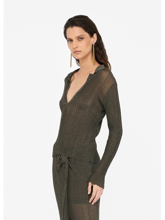 Liu Jo Liu Jo Maglione CF5154MS85OA4354 Verde Slim Fit