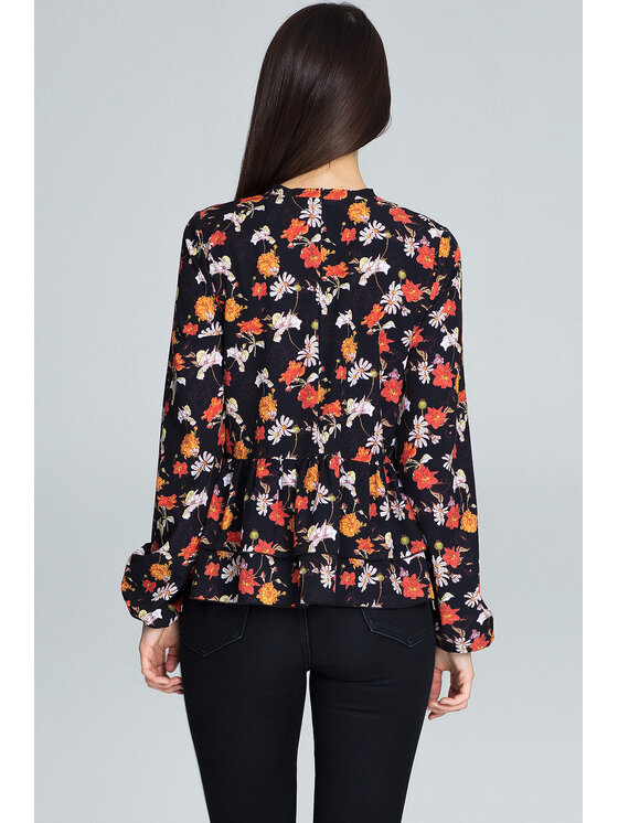 FIGL FIGLFIGL Blusa M594 Multicolore Regular Fit