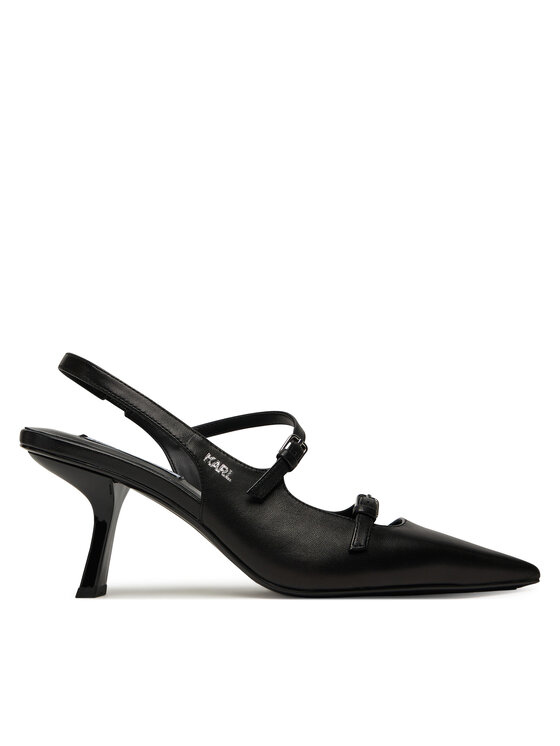 KARL LAGERFELD Sandały KL33623 Czarny