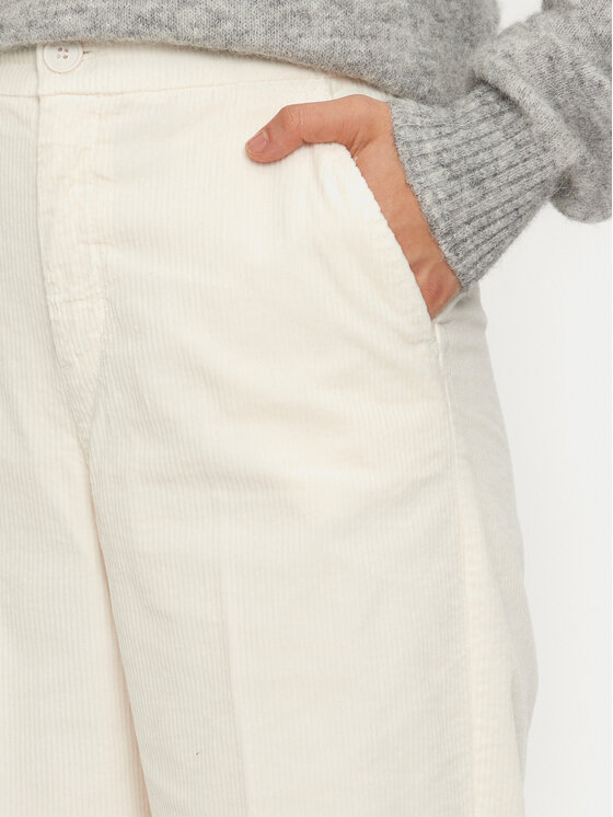 United Colors Of Benetton United Colors Of Benetton Pantaloni di tessuto 4HA2DF07I Écru Regular Fit