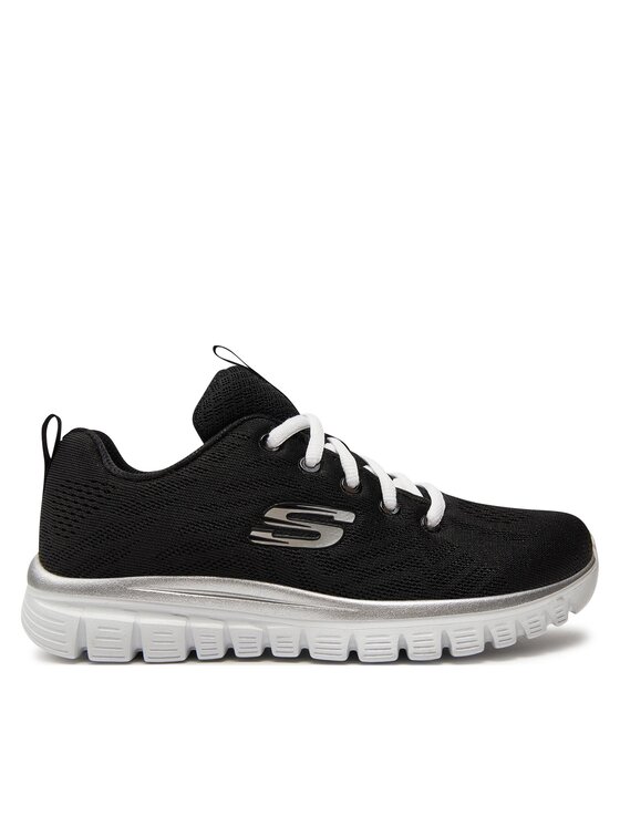 Skechers Skechers Tenisice Get Connected 12615/BKW Crna