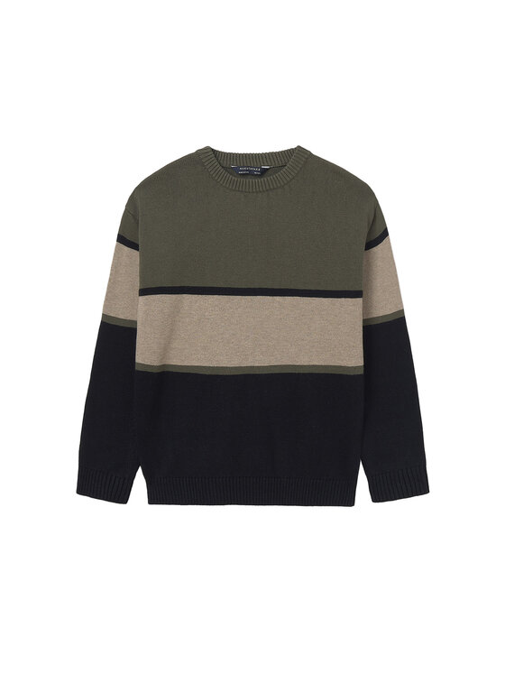Mayoral Mayoral Sweter 7303 Khaki Regular Fit