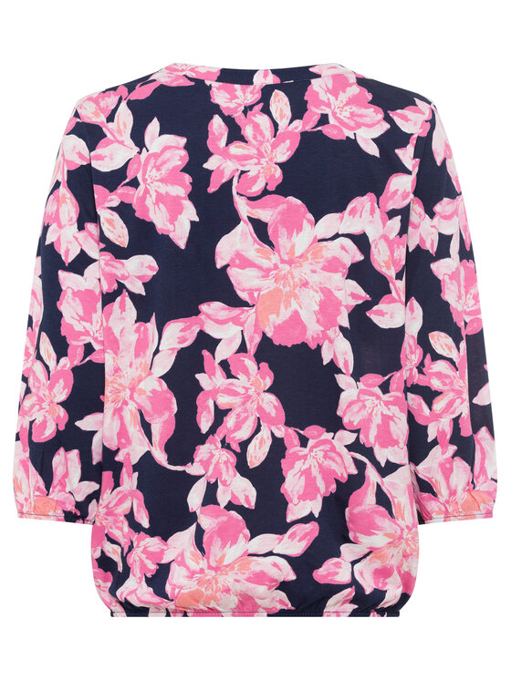 Olsen Olsen Bluse 11105041 Dunkelblau Regular Fit