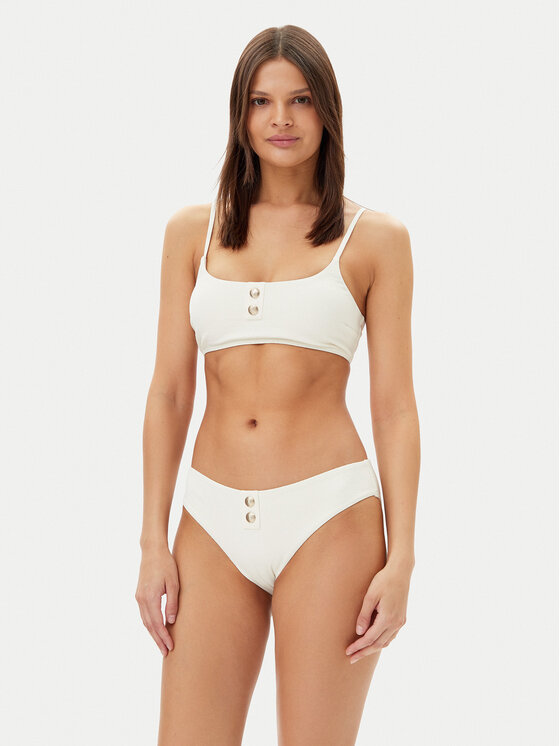 Tommy Hilfiger Tommy Hilfiger Vrchní část bikin UW0UW05815 Écru