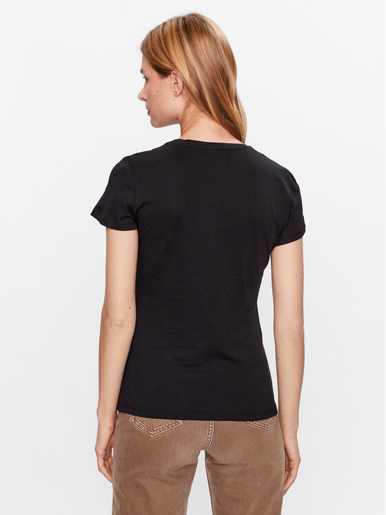 Liu Jo Liu Jo T-shirt WF3085 J6308 Nero Regular Fit