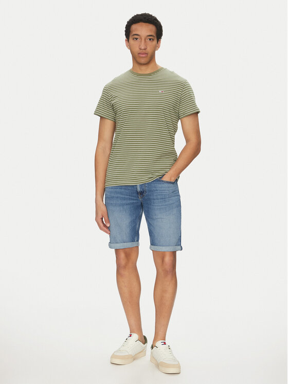 Tommy Jeans Tommy Jeans Джинсові шорти Ronnie DM0DM20961 Голубий Slim Fit