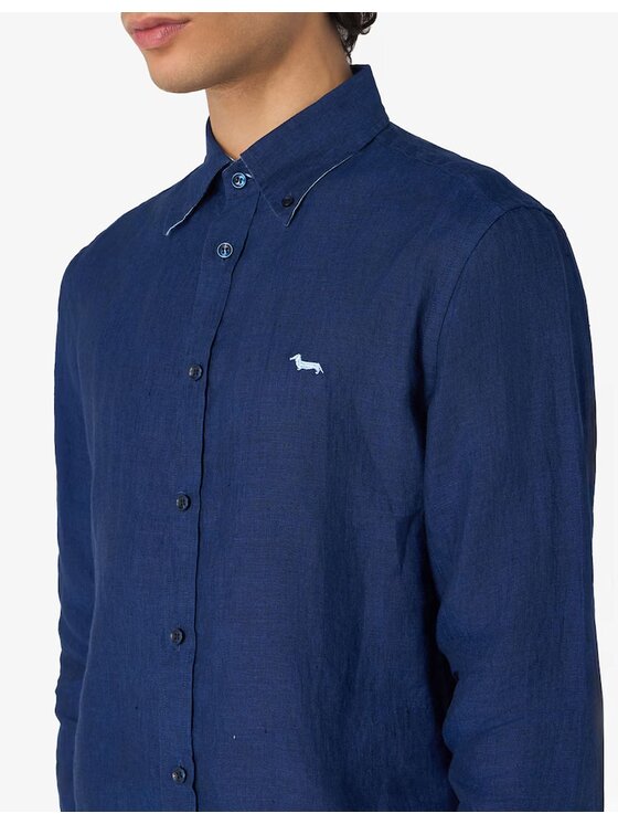 Harmont & Blaine Harmont & Blaine Camicia CRN014010883B Blu scuro Regular Fit