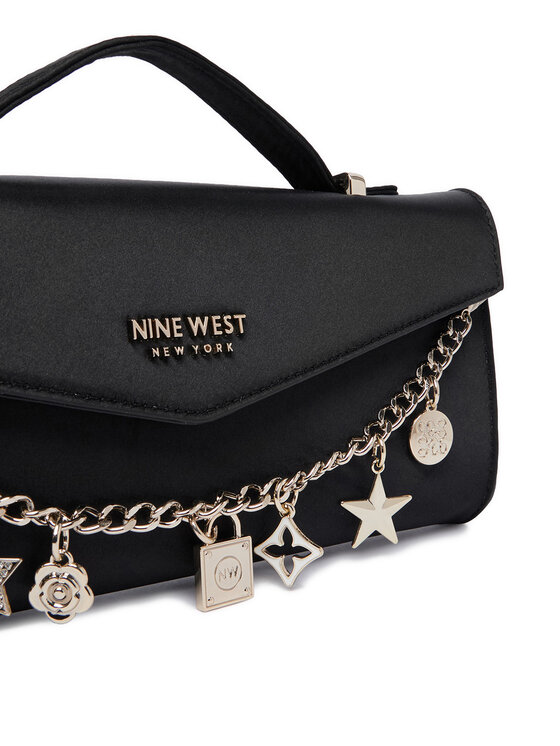 Nine West Nine West Дамска чанта CEO-NOBLE SOCIETY-LA374-4794 Черен