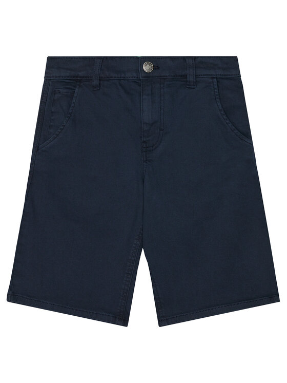 United Colors Of Benetton United Colors Of Benetton Шорти от плат 4QNJC903Q Тъмносин Regular Fit