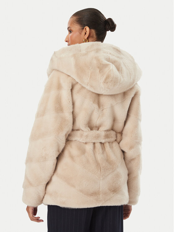 Rinascimento Rinascimento Krzno CFC0127050003 Bež Relaxed Fit