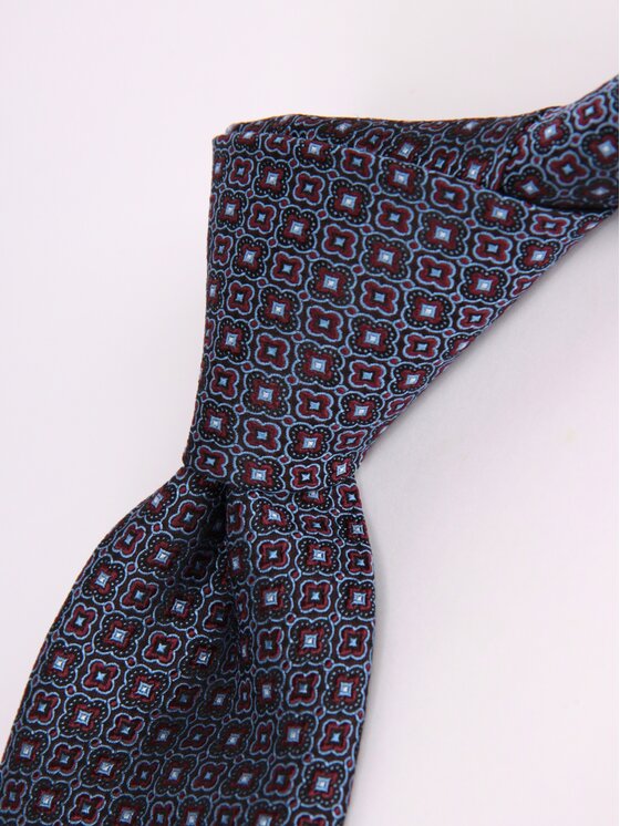 ELSNER ELSNER Γραβάτα JEDWAB ŻAKARD A0940 Σκούρο μπλε