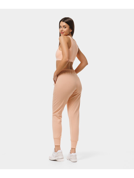 Carpatree Carpatree Biustonosz sportowy Fleur bra Pomarańczowy