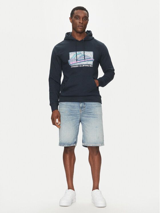 Quiksilver Quiksilver Pulóver EQYFT05094 Sötétkék Regular Fit