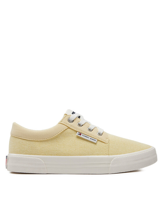 Teniși Tommy Jeans Tjw Vulc Skate Derby EN0EN02494 Galben