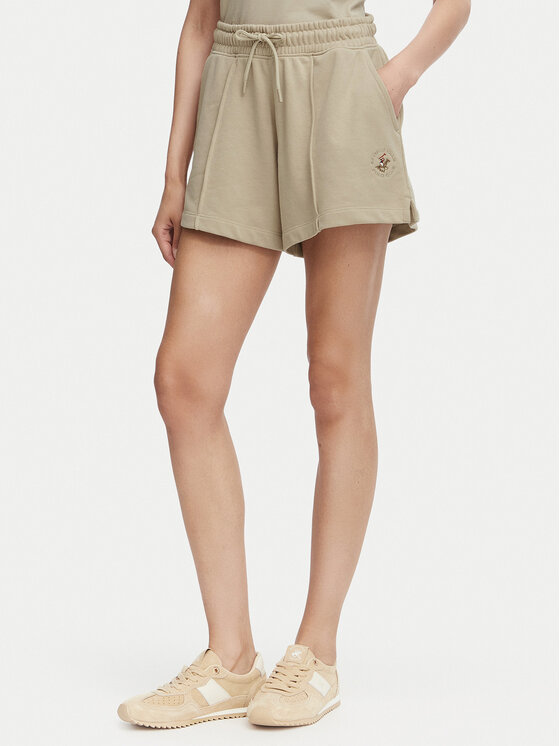 Beverly Hills Polo Club Beverly Hills Polo Club Спортивні шорти P-SS26W-BF546557 Бежевий Regular Fit