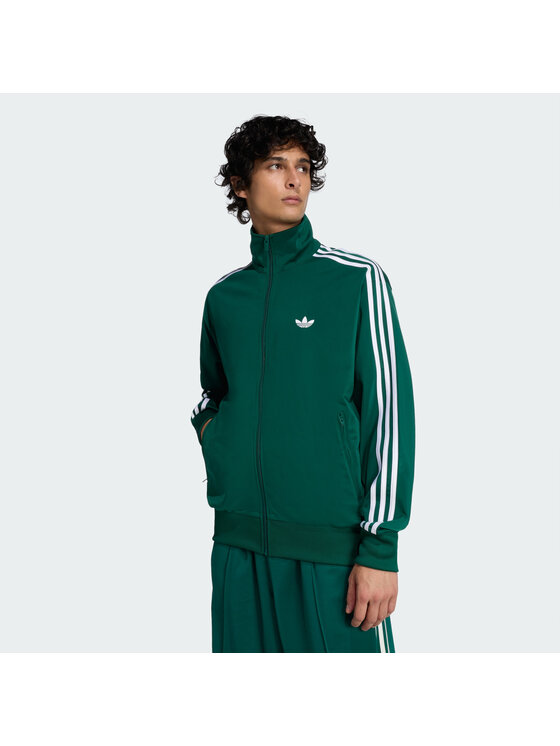 adidas adidas Trenerka 159129 Zelena Loose Fit