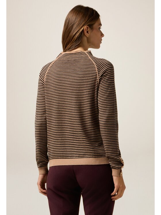 Oltre Oltre Maglione M334J005074N0Z3 Crema Regular Fit