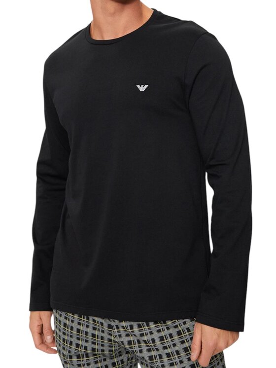 Emporio Armani Emporio Armani Pigiama pj set - Emporio Armani - new check Nero