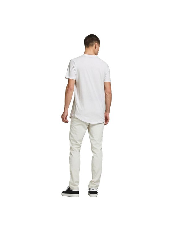 Jack&Jones Jack&Jones T-Shirt 26110 Biały Comfort Fit