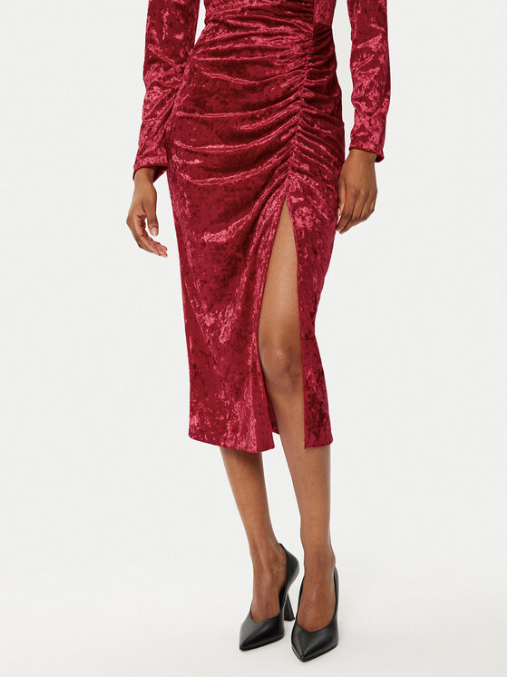 Rinascimento Rinascimento Коктейльна сукня CFC0121946003 Червоний Regular Fit