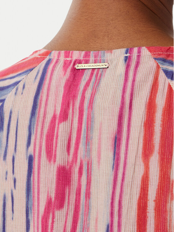 LOLA CASADEMUNT LOLA CASADEMUNT Φόρεμα καλοκαιρινό LS2616154 Ανοιχτό ροζ Regular Fit