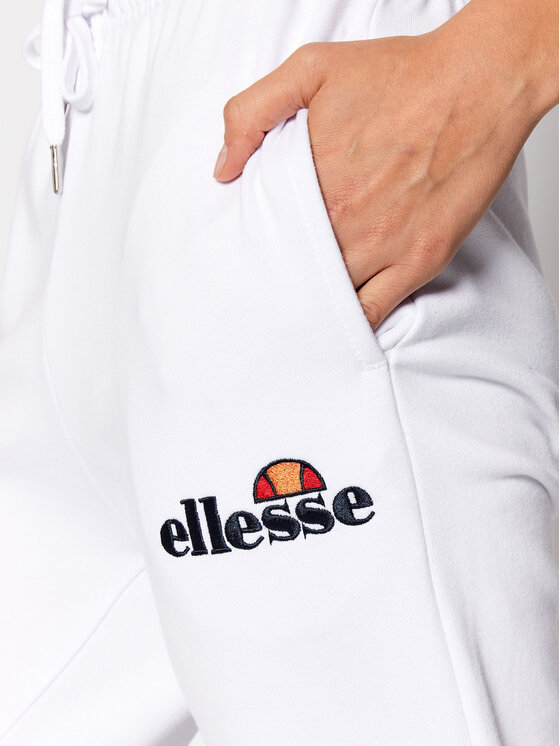 Ellesse Ellesse Долнище анцуг Noora SGK13459 Бял Regular Fit