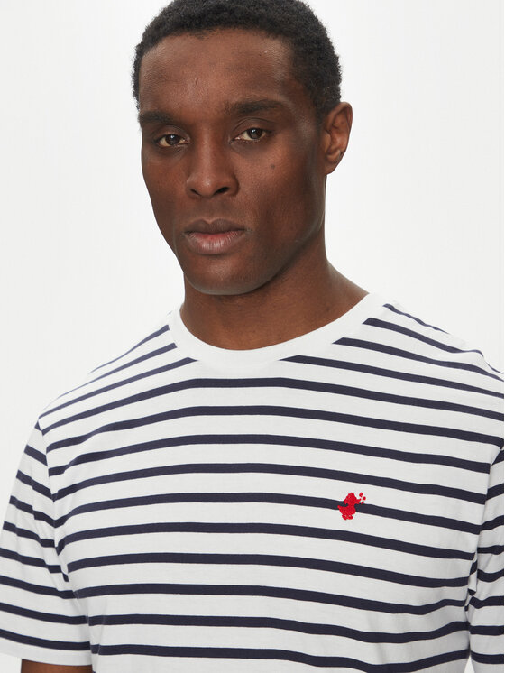 Save The Duck Save The Duck T-särk DT1743M BESY20 Tumesinine Regular Fit
