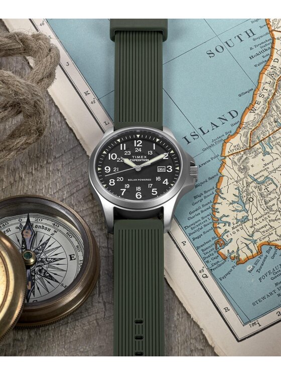Timex Timex Zegarek TW2Y31600 Zielony