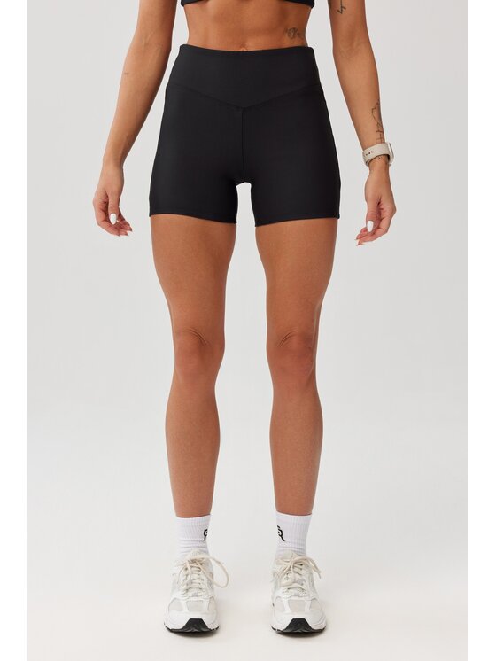 ROUGH RADICAL ROUGH RADICAL Pantaloncini sportivi AVEN SHORTS Nero Slim Fit