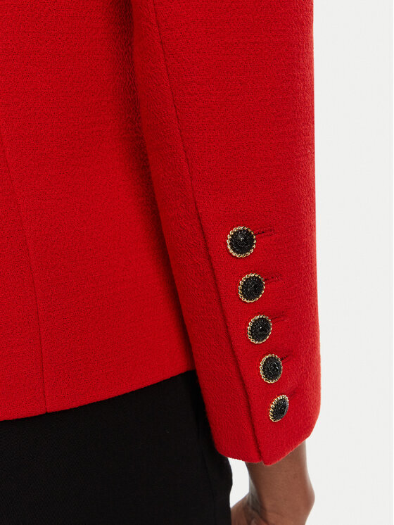 Balmain Balmain Zakó DF1SM370WB86 Piros Regular Fit