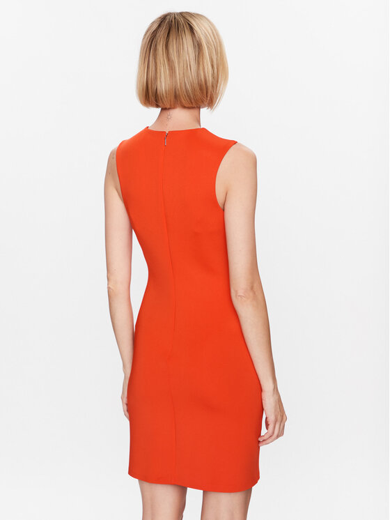 Calvin Klein Calvin Klein Sukienka codzienna K20K205846 Czerwony Slim Fit
