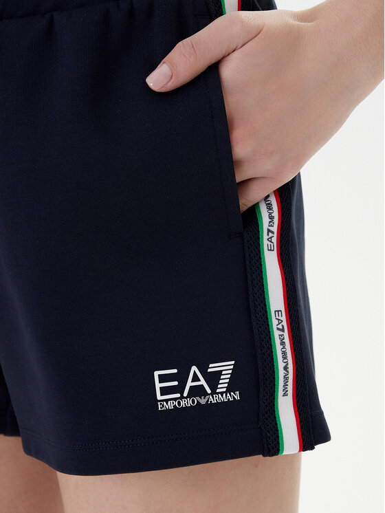 EA7 Emporio Armani EA7 Emporio Armani Szorty sportowe 7W001224 AF12660 UB102 Granatowy Regular Fit