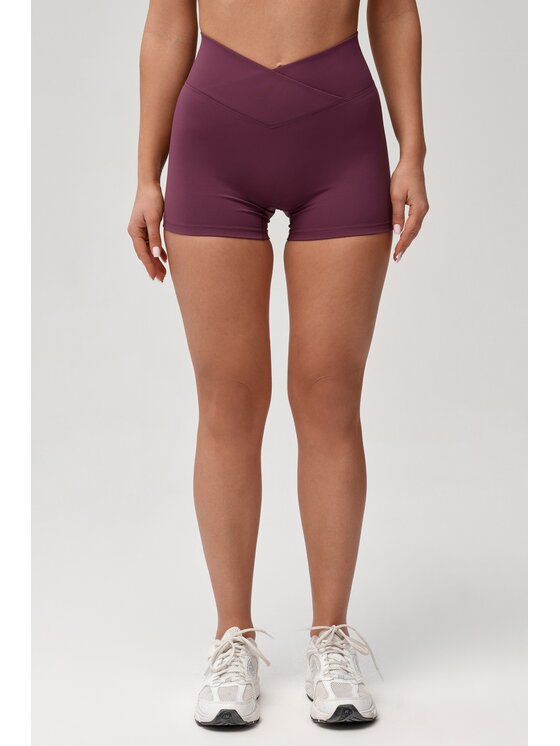 ROUGH RADICAL ROUGH RADICAL Szorty sportowe MOCHA ACTIVE SHORTS Fioletowy Slim Fit