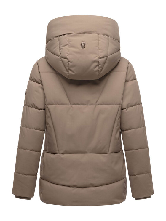 Marikoo Marikoo Kurtka zimowa Kuschelnasee Szary Regular Fit