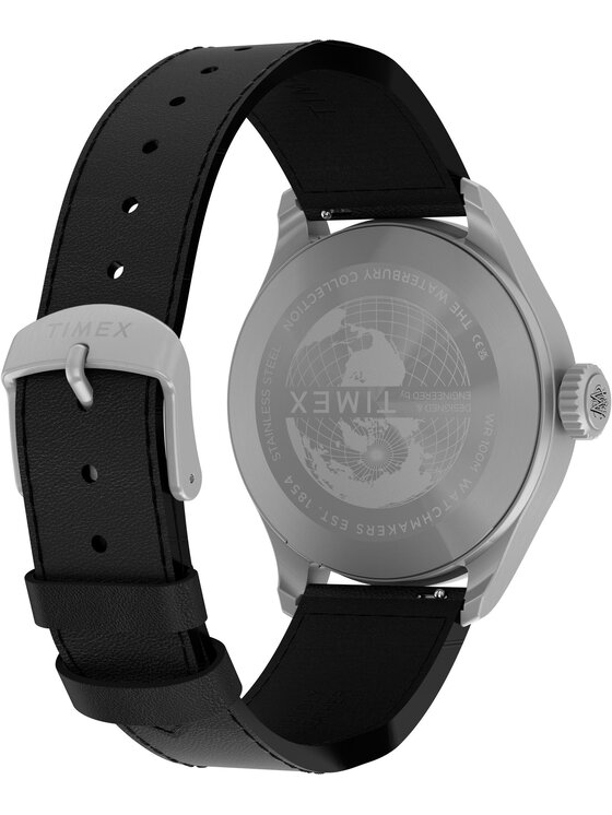 Timex Timex Zegarek TW2Y70400 Czarny