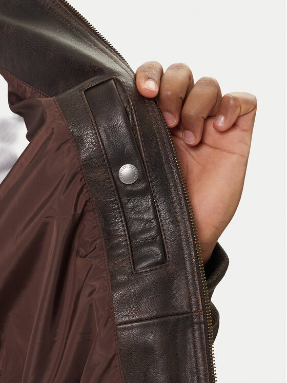 Levi's® Levi's® Lederjacke Clayton 003AU-0000 Braun Regular Fit