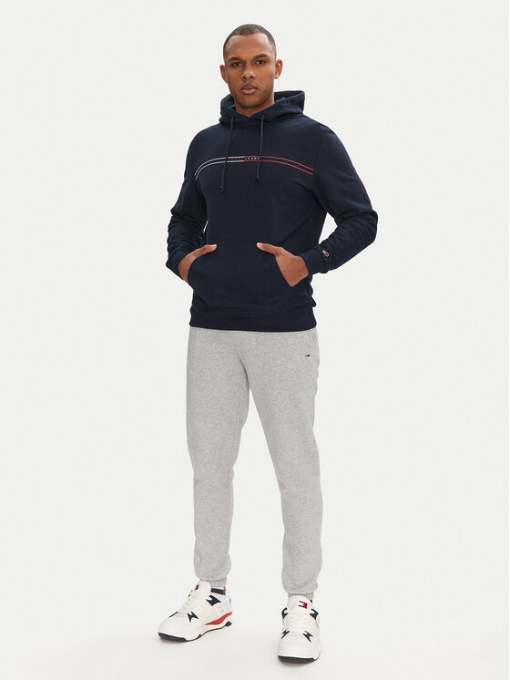 Tommy Jeans Tommy Jeans Majica dugih rukava Entry Graphic DM0DM20847 Tamnoplava Regular Fit