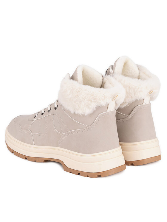 Nelli Blu Nelli Blu Auliniai batai CXO-DE235-81B Šviesiai smėlinė